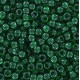 Toho seed beads 8/0 round Transparent Grass Green - TR-08-7B